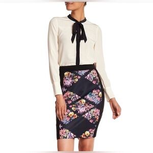 TED BAKER Skirt Gardens Pencil Skirt